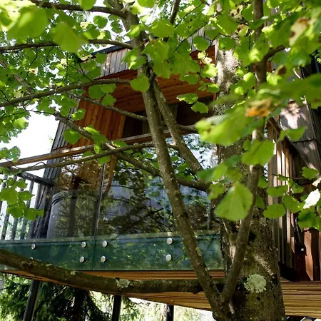 Enchanting Tree House Overlooking Savinja River Near Ljubljana, Slovenia Luče